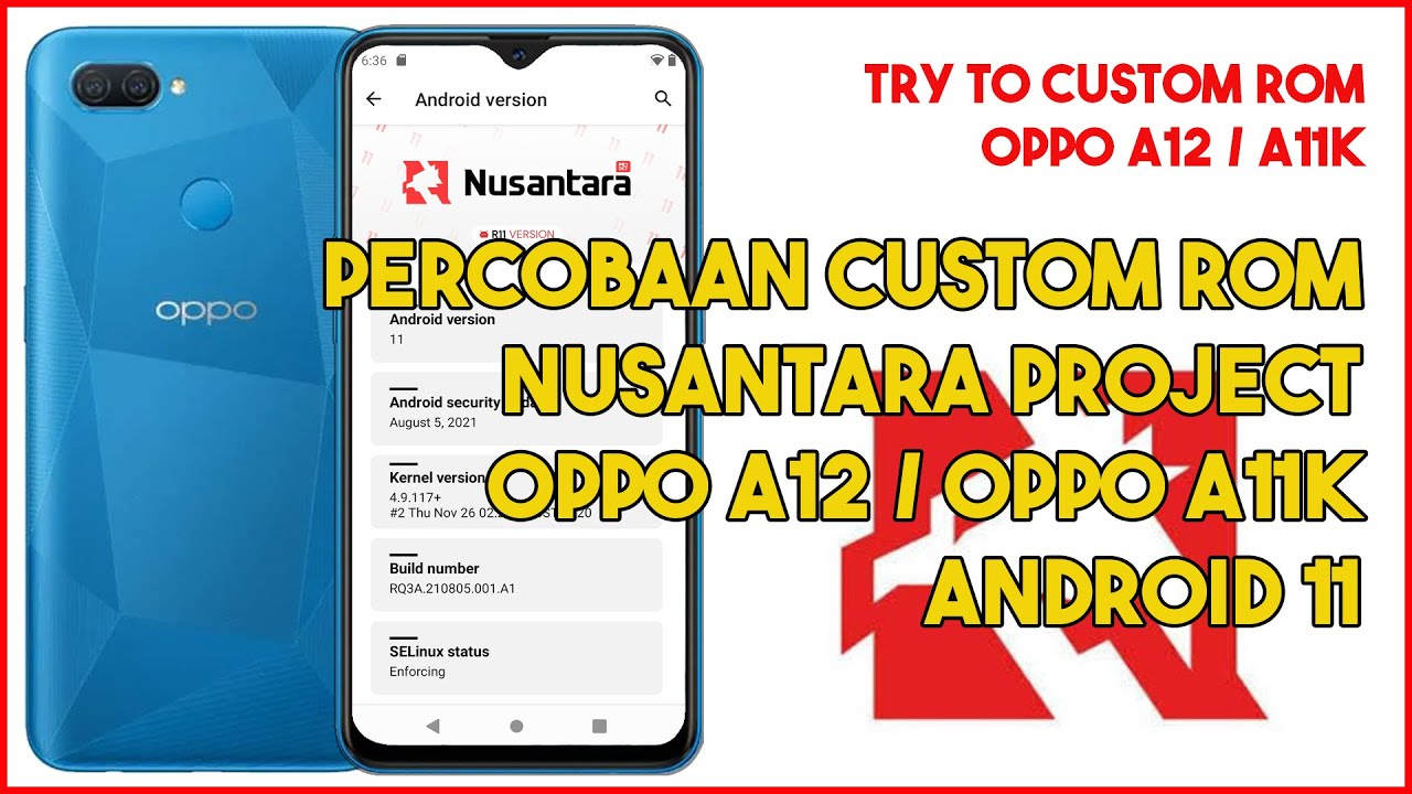 Percobaan custom rom oppo a12 atau Oppo a11k - Rom Nusantara Oppo A11k / Oppo A12