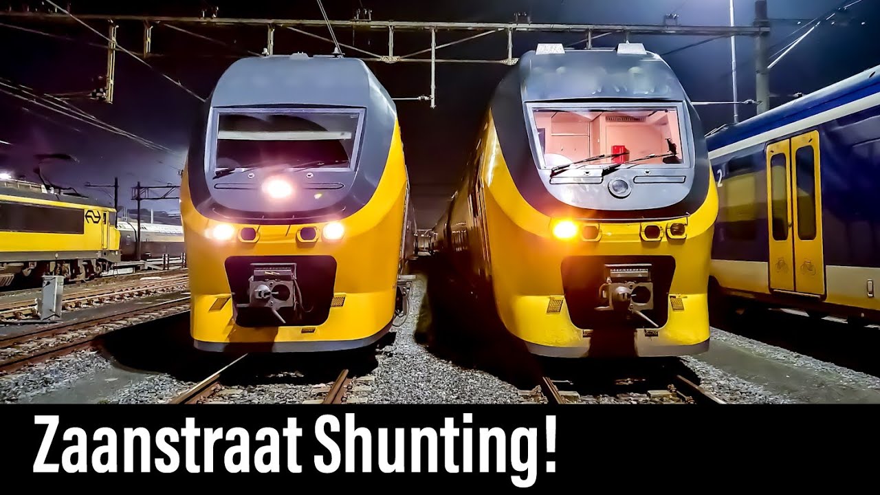 Train Cab Ride NL / Zaanstraat Noord - Amsterdam Centraal / Shunting / Jan 2021