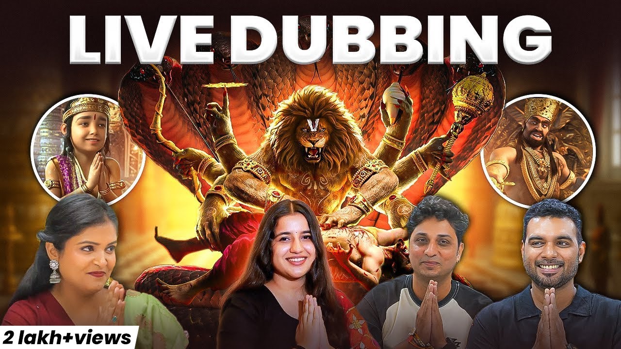 Mahavatar Narsimha Ki LIVE Voice Dubbing 🔥 | Meet The Artists | Ep 102