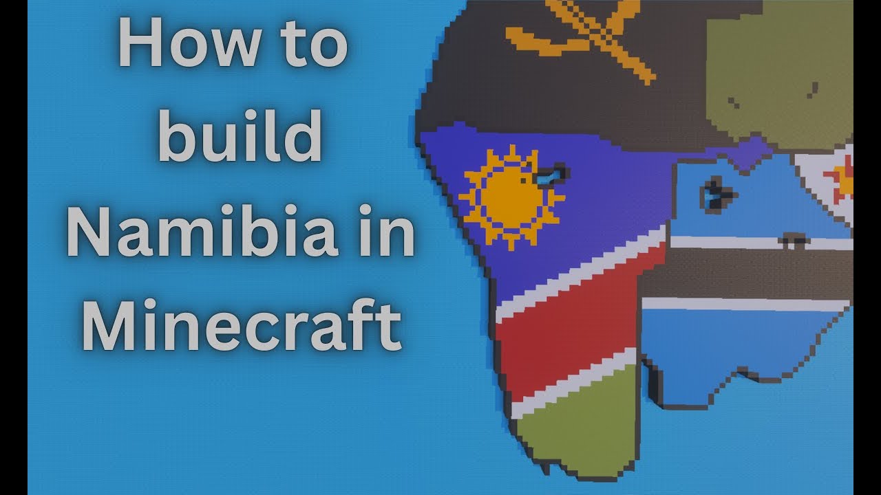 How To Build The World In Minecraft Part 86 Namibia