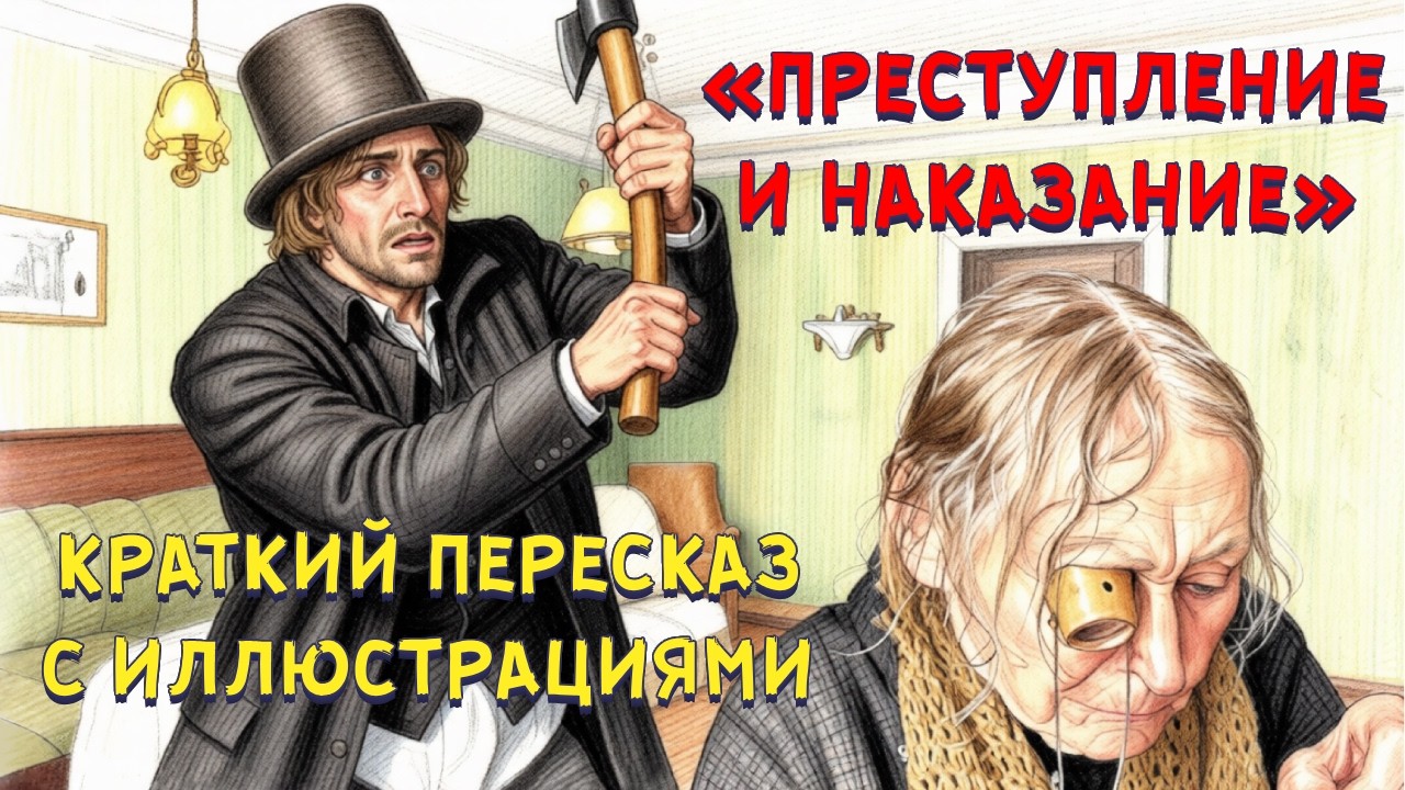 Краткое содержание романа Ф. М. Достоевского «Преступление и наказание»