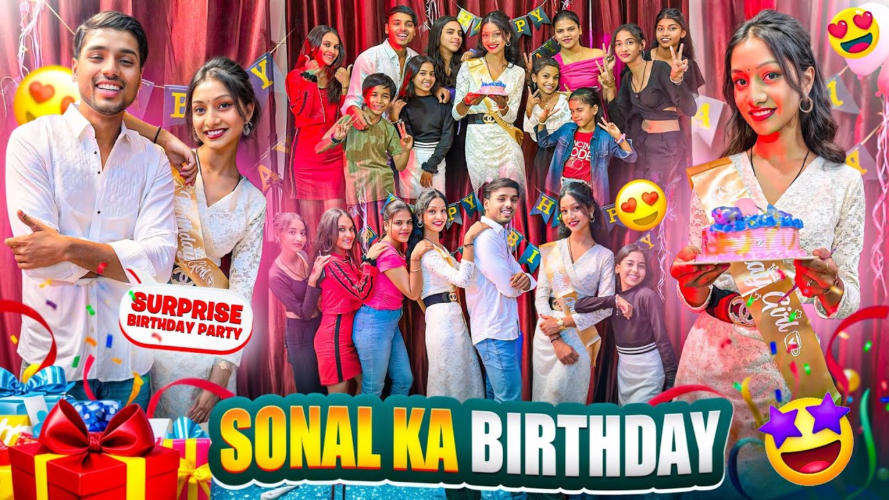 Sonal Ka Happy Birthday Celebration 🎉 😍 21 years ki ho gyi