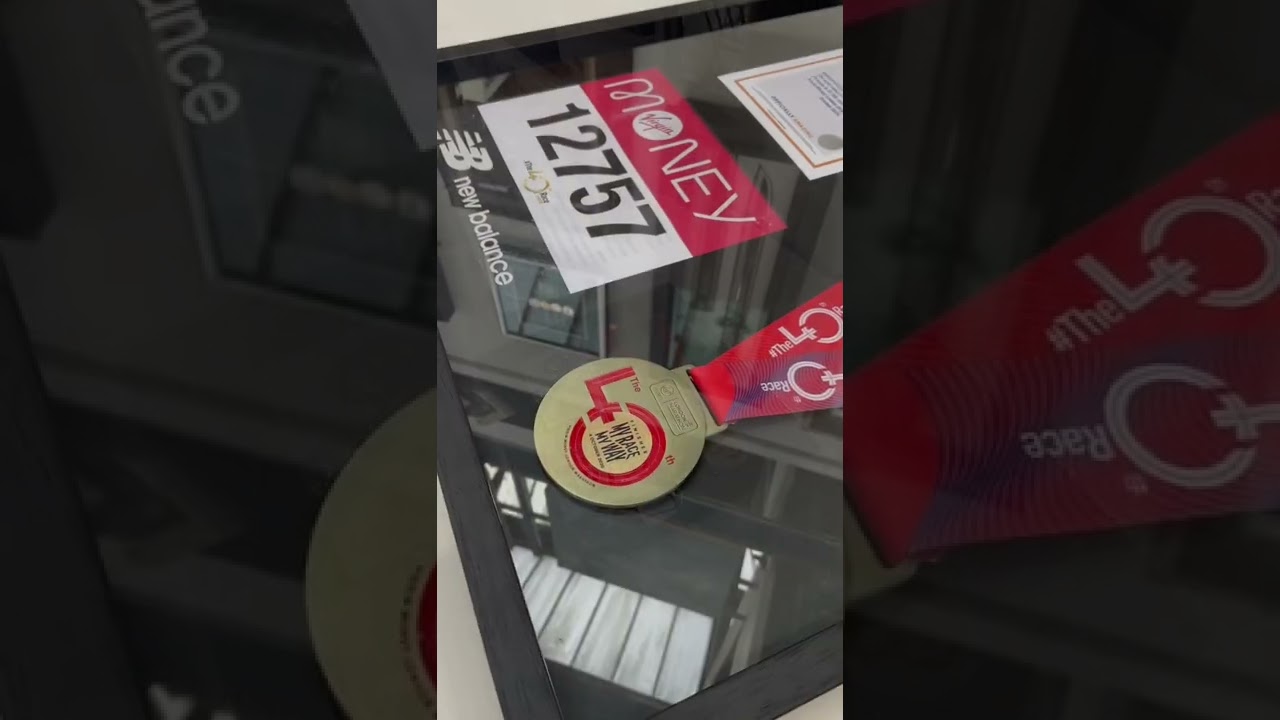 Marathon Medal Framing by Ironbridge Fine Arts