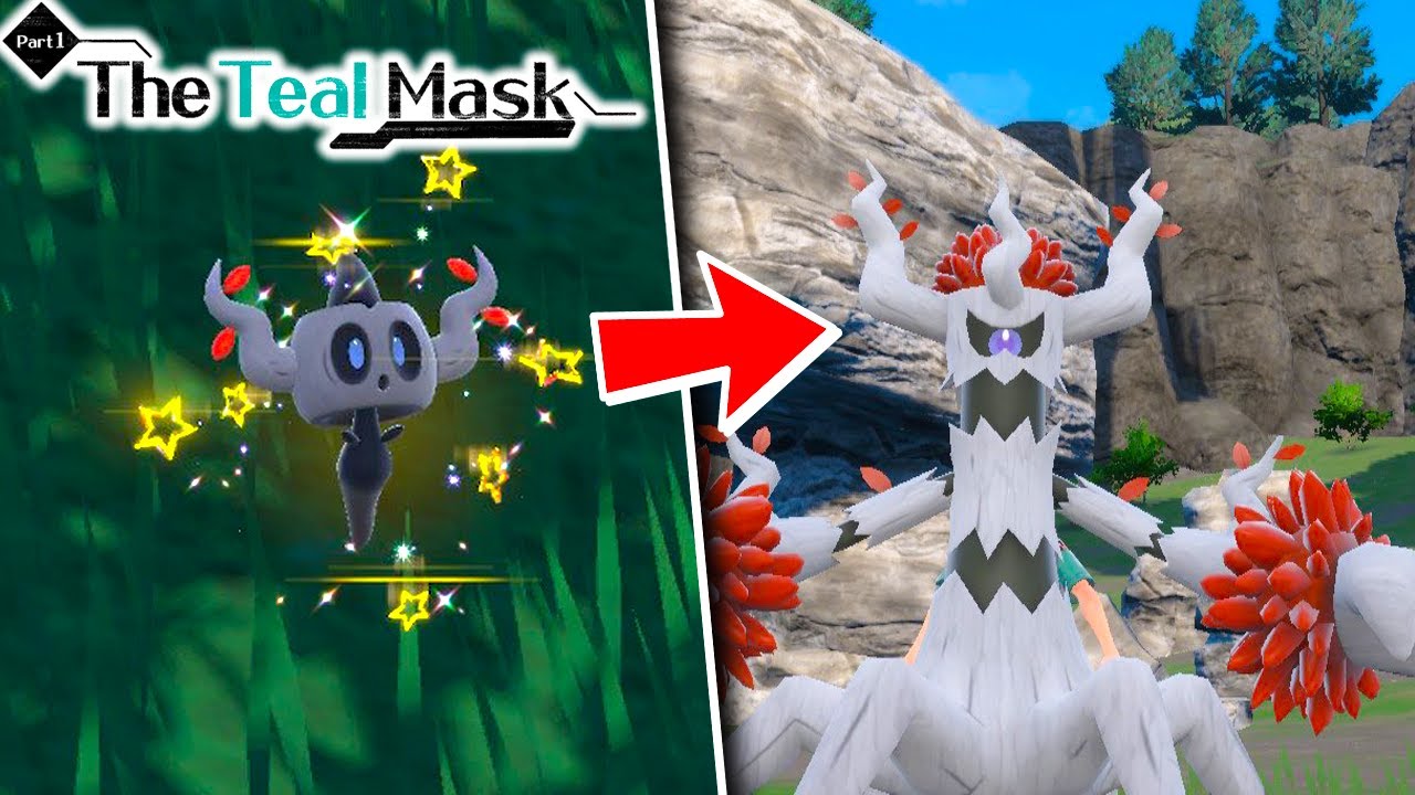 HOW TO FIND SHINY PHANTUMP IN POKEMON VIOLET! New Teal Mask DLC Pokemon