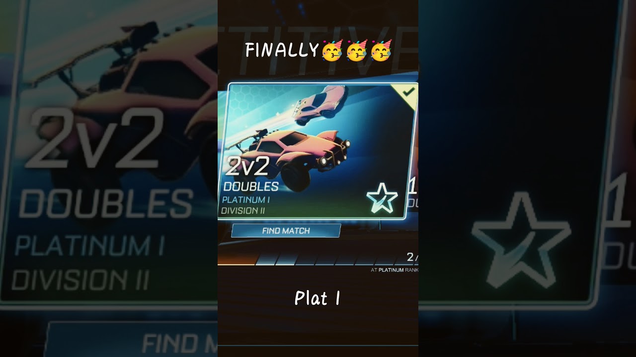 we finally did it guys, thank you for all your support! #rocketleague #notion #platinumrank