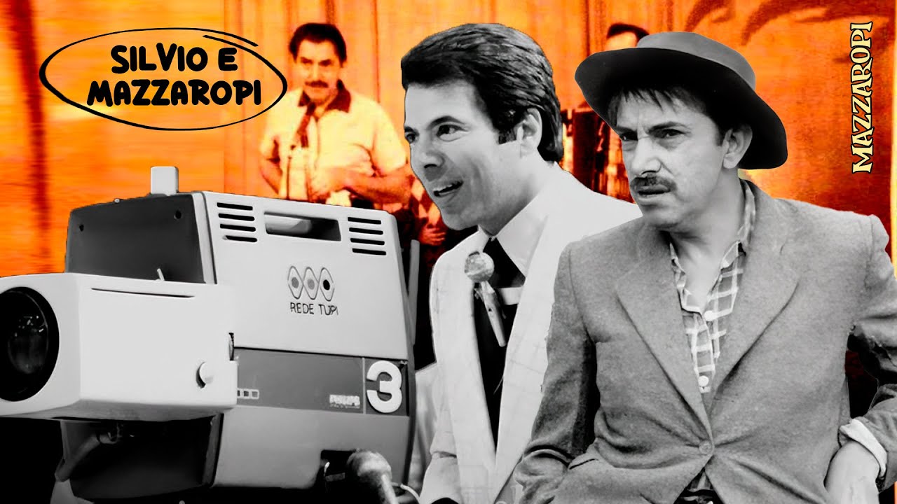 Momentos marcantes entre Mazzaropi e Silvio Santos, alguns - não registrados - pela grande mídia