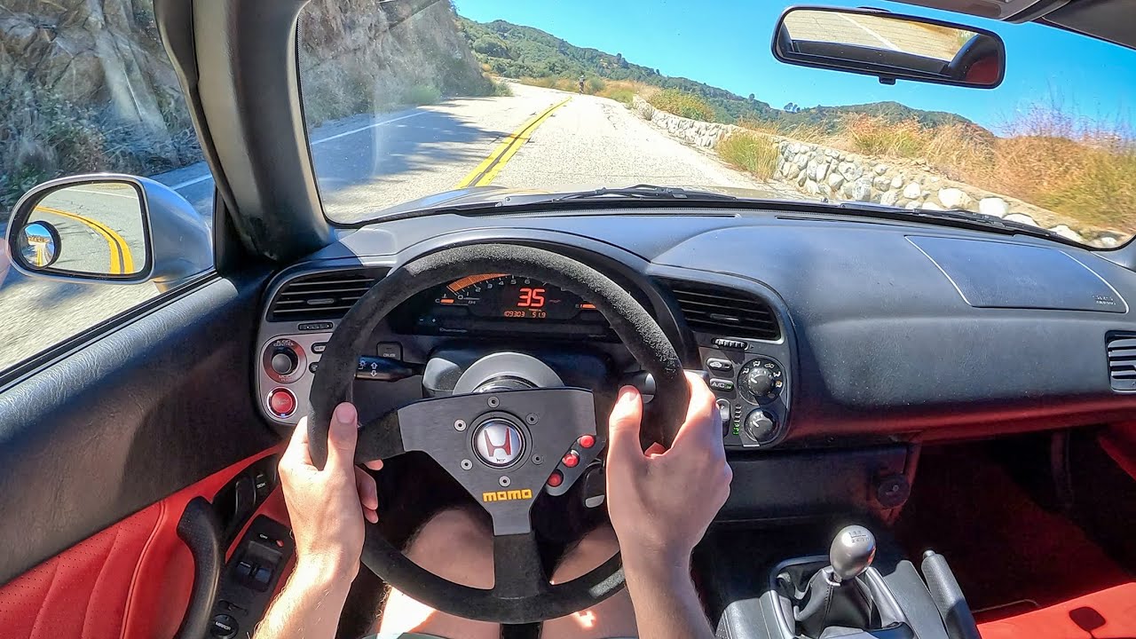 2001 Honda S2000 - POV Canyon Blast (Binaural Audio)