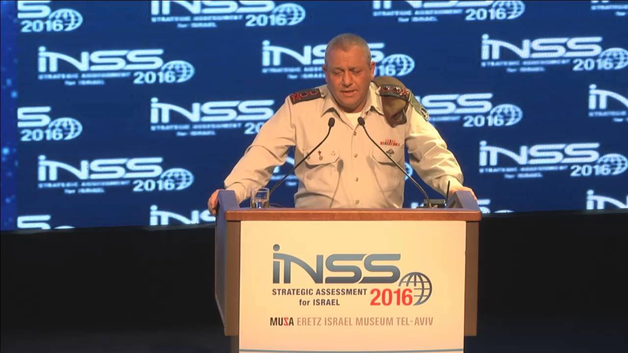 Remarks by Lt. Gen. Gadi Eisenkot
