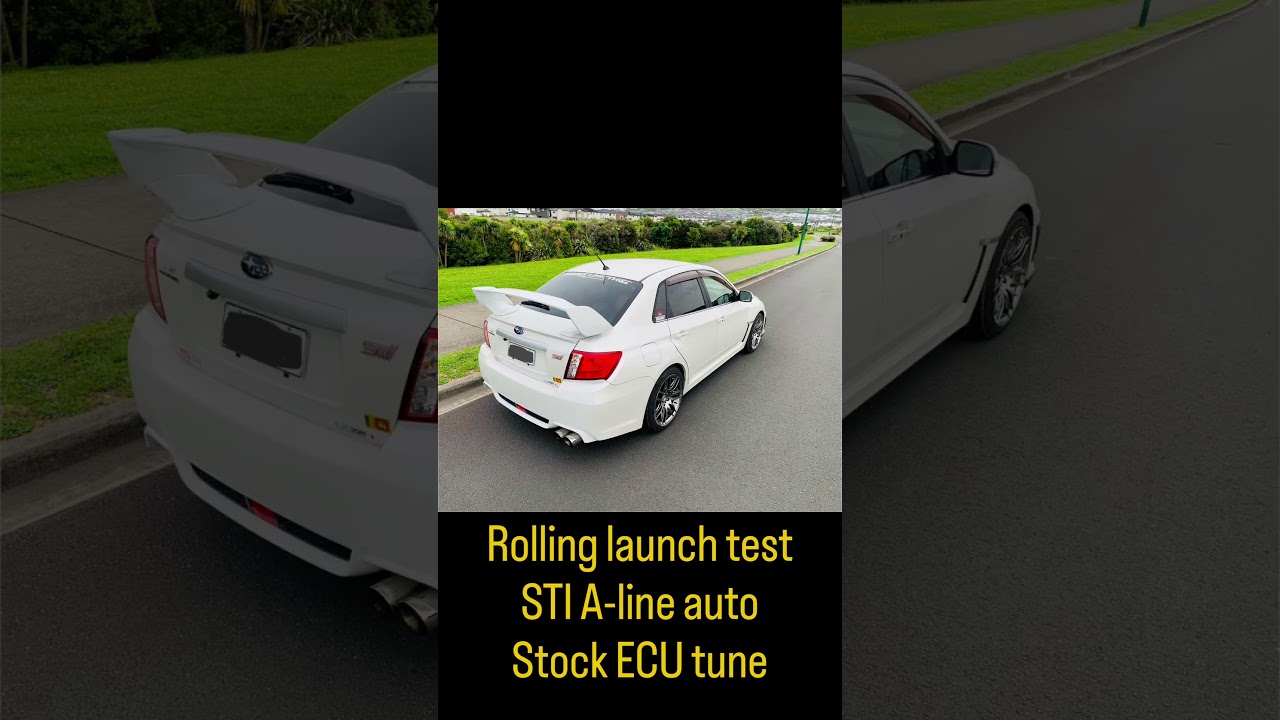Sti A-line Rolling Launch on stock ECU