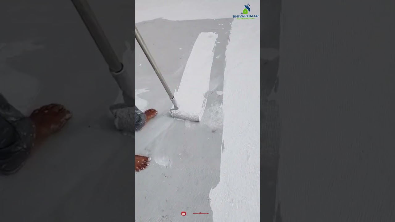 Terrace Fiber Mesh Coating Waterproofing Services | Shivakumar Waterproofing