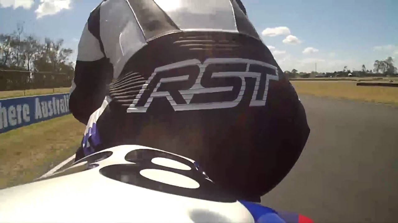 ASBK 2012 - RIDE QLD RACEWAY WITH LINDEN MAGEE