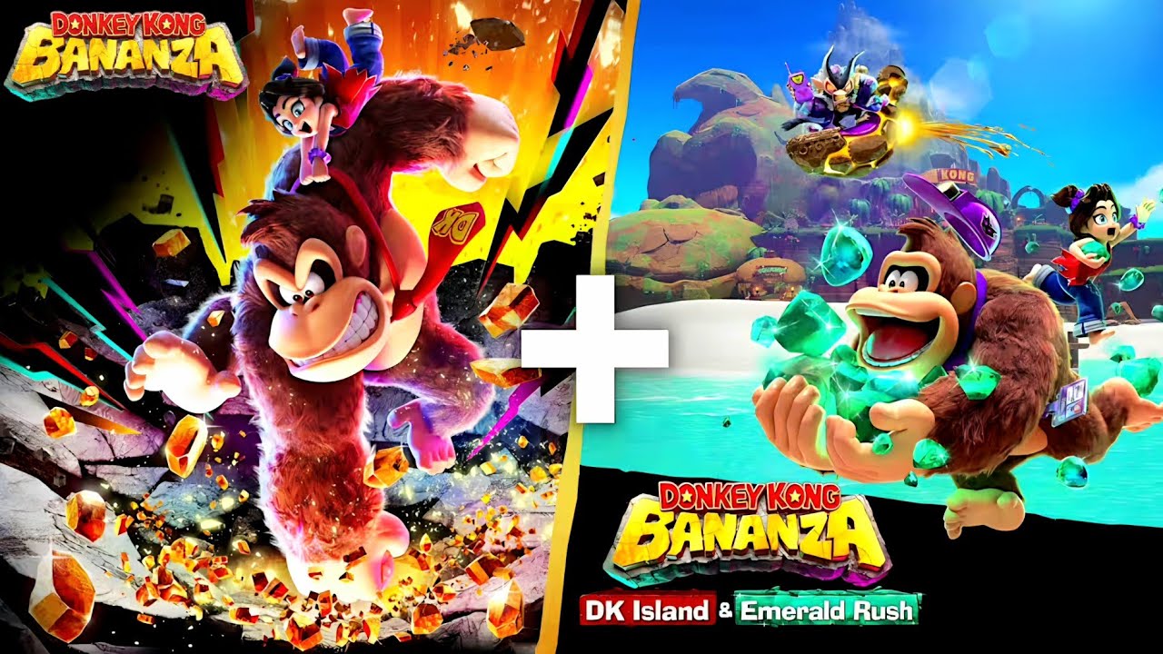 DONKEY KONG BANANZA + DK Island & Emerald Rush 100% | FULL GAME & All Endings
