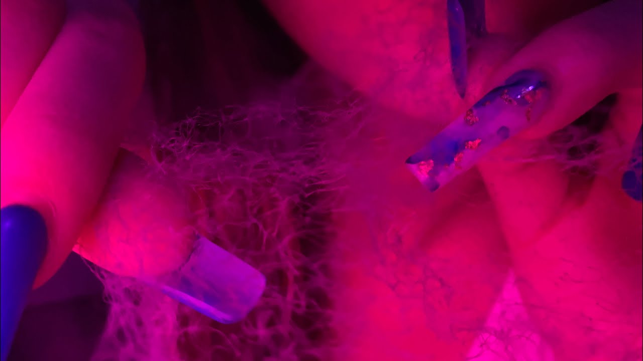 [ASMR - No Talking] Spider Web Pulling 🕷 🕸 (mouth sounds)