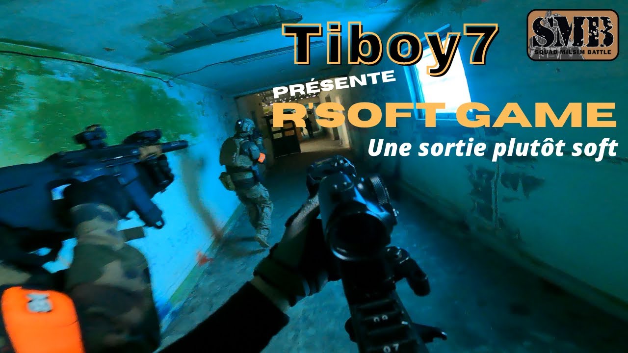 R'soft Game CQB / Gameplay / | Tiboy7 / SMB [Airsoft FR]