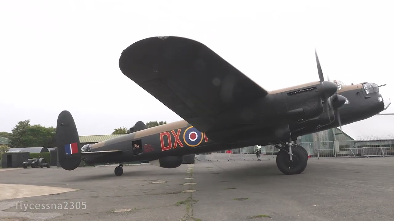 Lancaster at East Kirkby Airfield