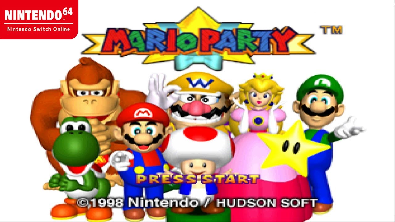 Mario Party (Nintendo 64 Classics Multiplayer Gameplay)