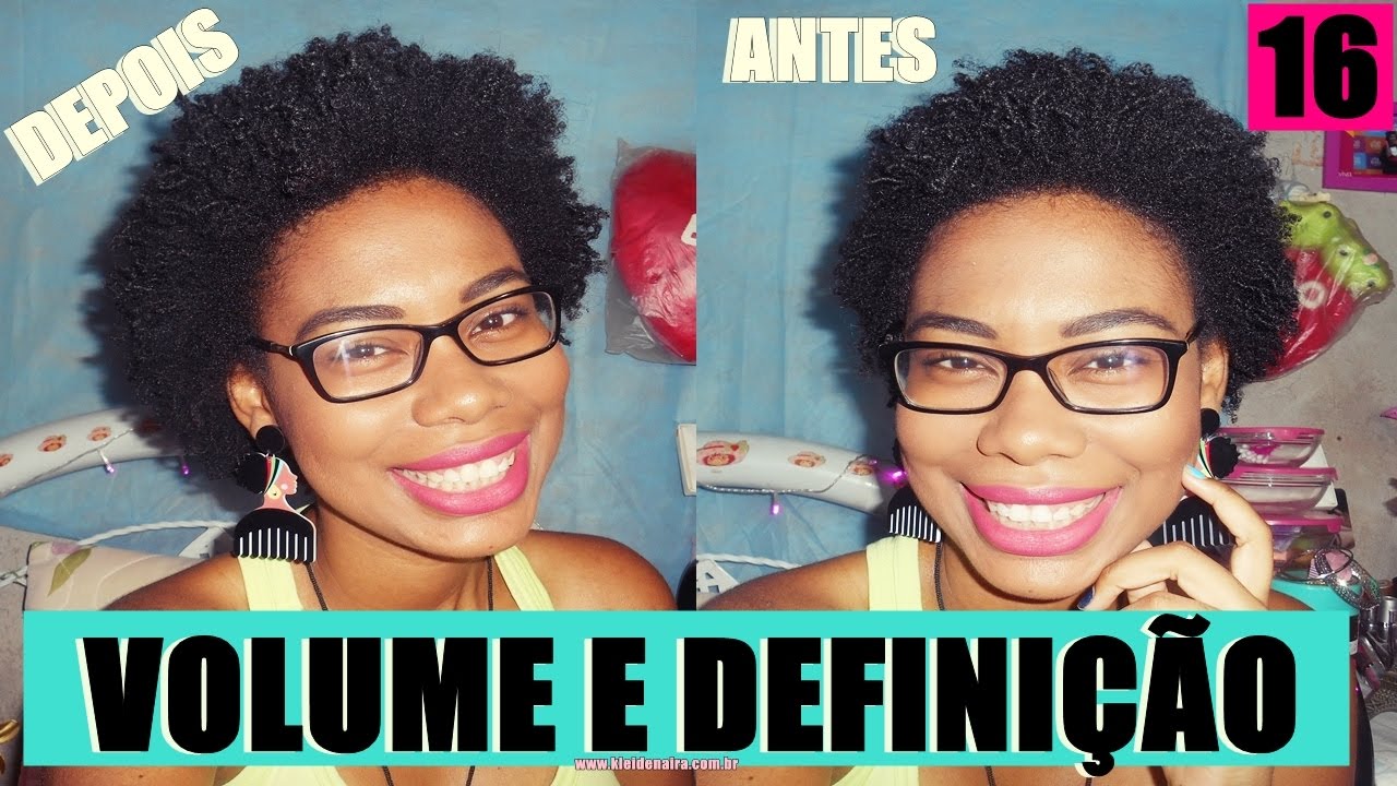 COMO DAR VOLUME NO CABELO CRESPO TIPO 4B 4c SEM SECADOR  #16 | by Kleide Naira
