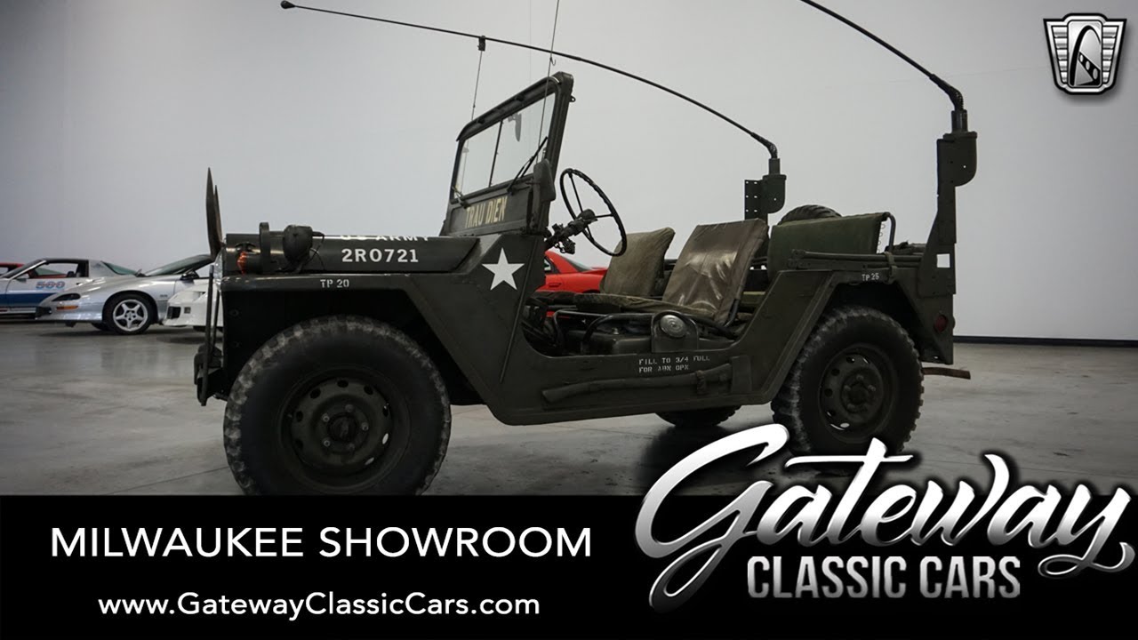1968 AM General M151A1, Gateway Classic Cars-Milwaukee #781