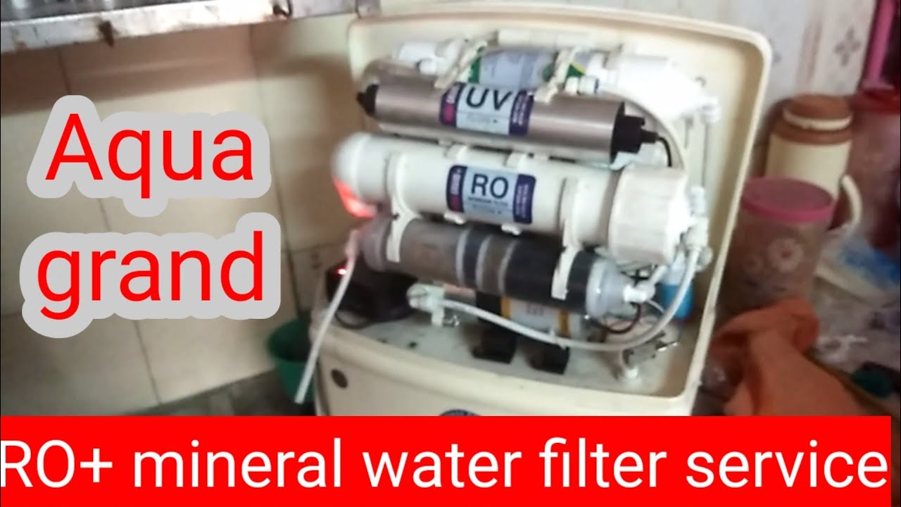 Aqua grand water filter service