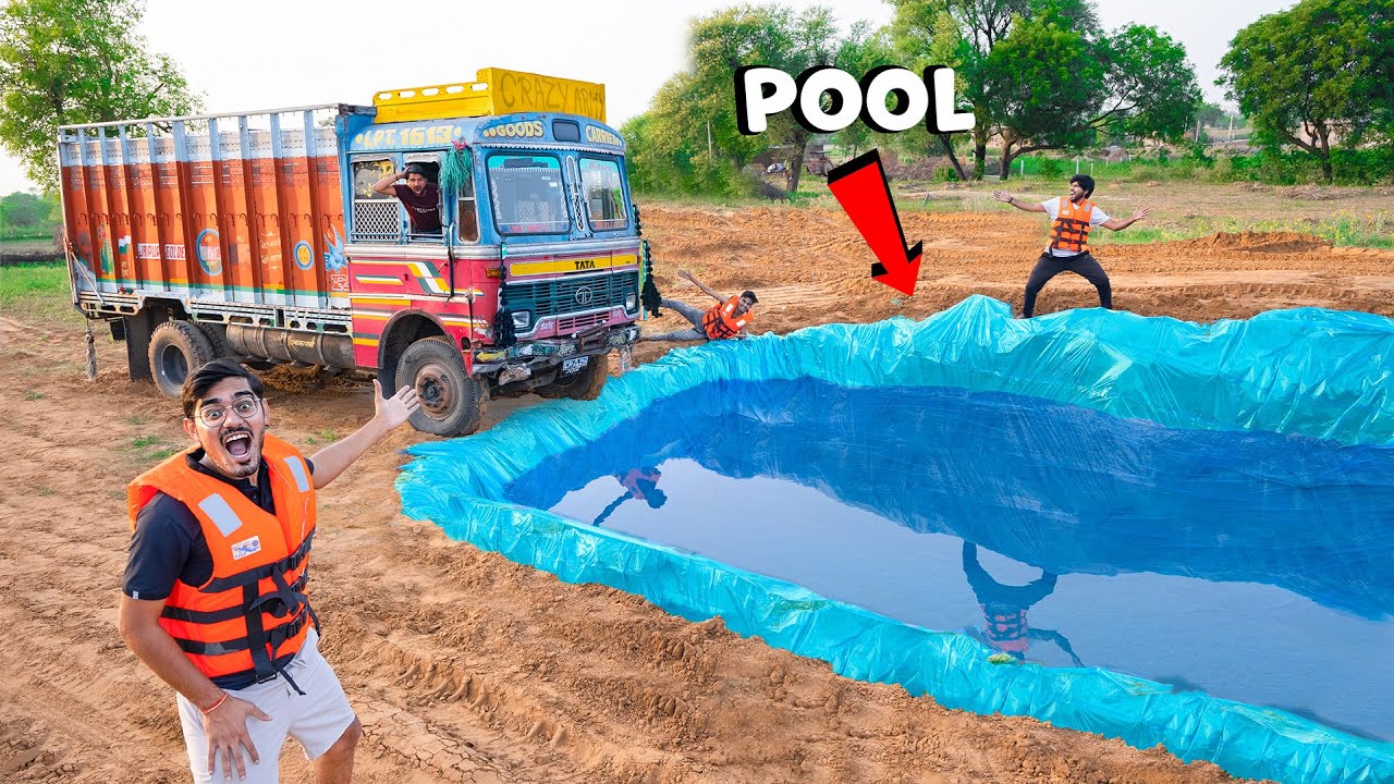 Driving Our Truck Underwater- ट्रक को पानी में डुबाना एक बड़ी गलती थी 😱