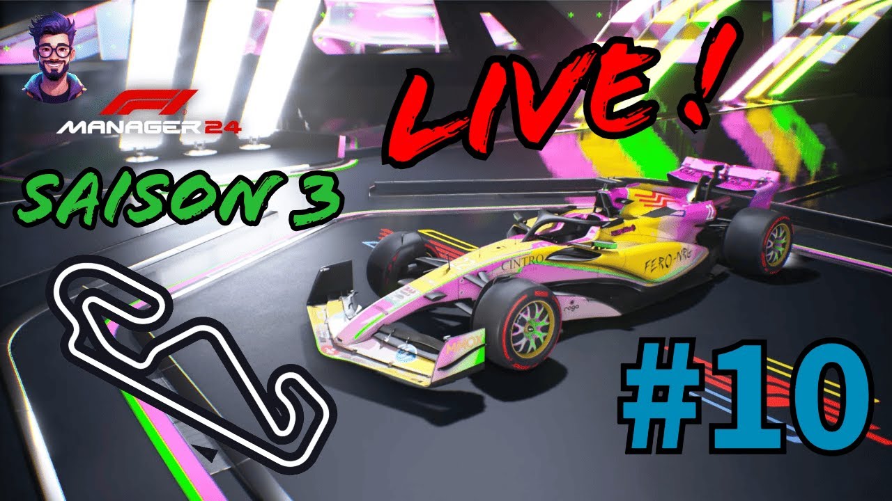 🔴 F1 Manager 24 / GP d'Espagne / Développer devient essentiel pour rester dans les gros points...