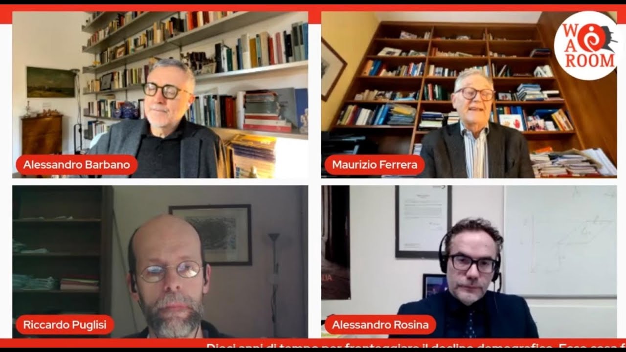 War Room - Alessandro Barbano con Maurizio Ferraris, Riccardo Puglisi e Alessandro Rosina