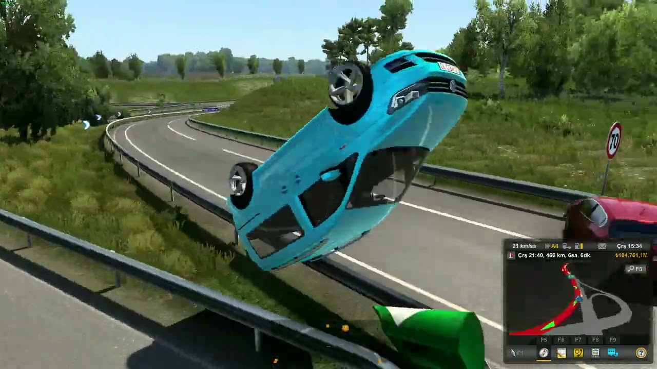 Volkswagen Caddy İle Piyasa | Euro Truck Simulator 2