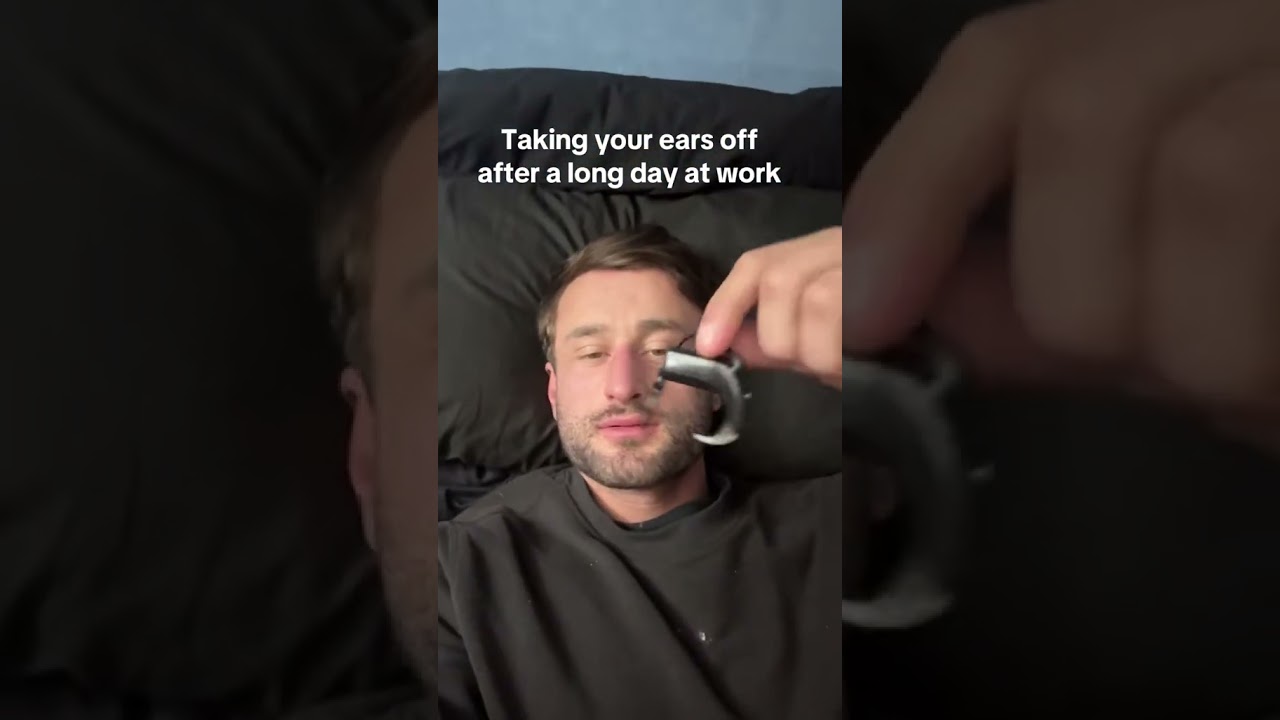 Taking my ears off 