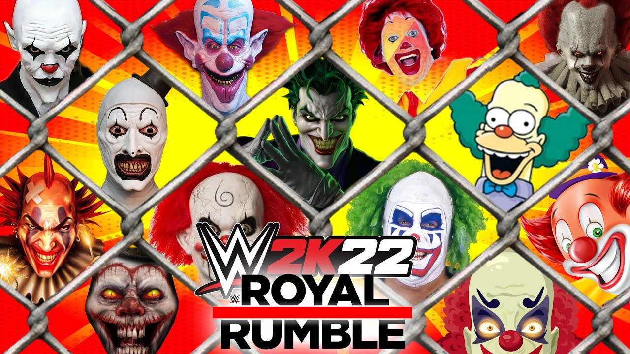 THE ULTIMATE CLOWN WWE ROYAL RUMBLE