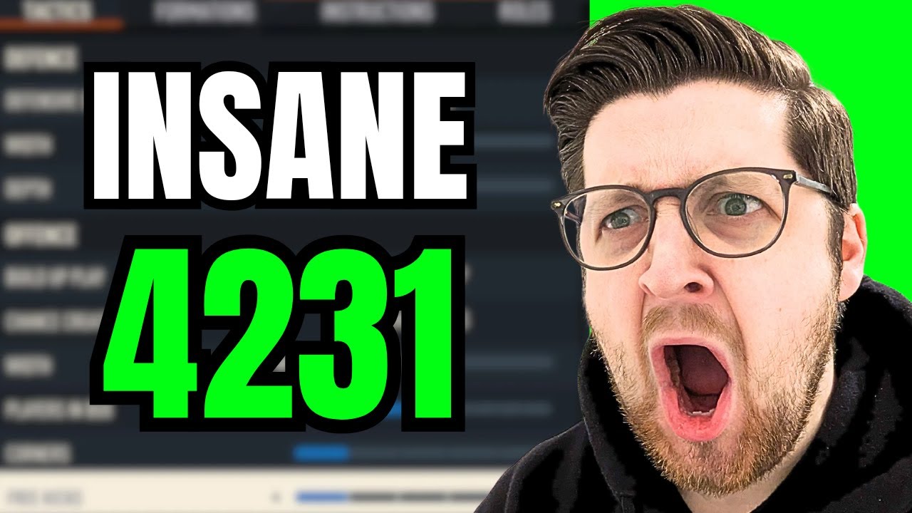 SUPER OVERPOWERED 4231 Custom Tactics | Tactical Trials #2 FC 24