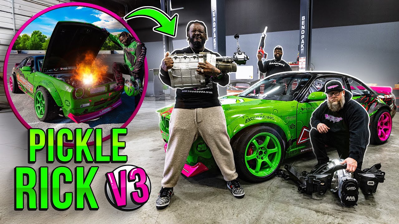 T-Pain DESTROYS his NEW 240SX (and rebuilds it in 2 weeks)