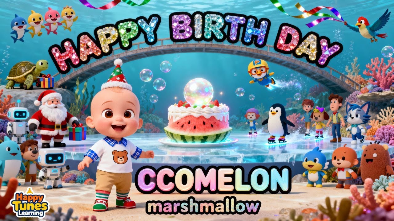 HAPPY BIRTHDAY SONG COCO MELON  Fun & Educational Happy Tunes 🎶