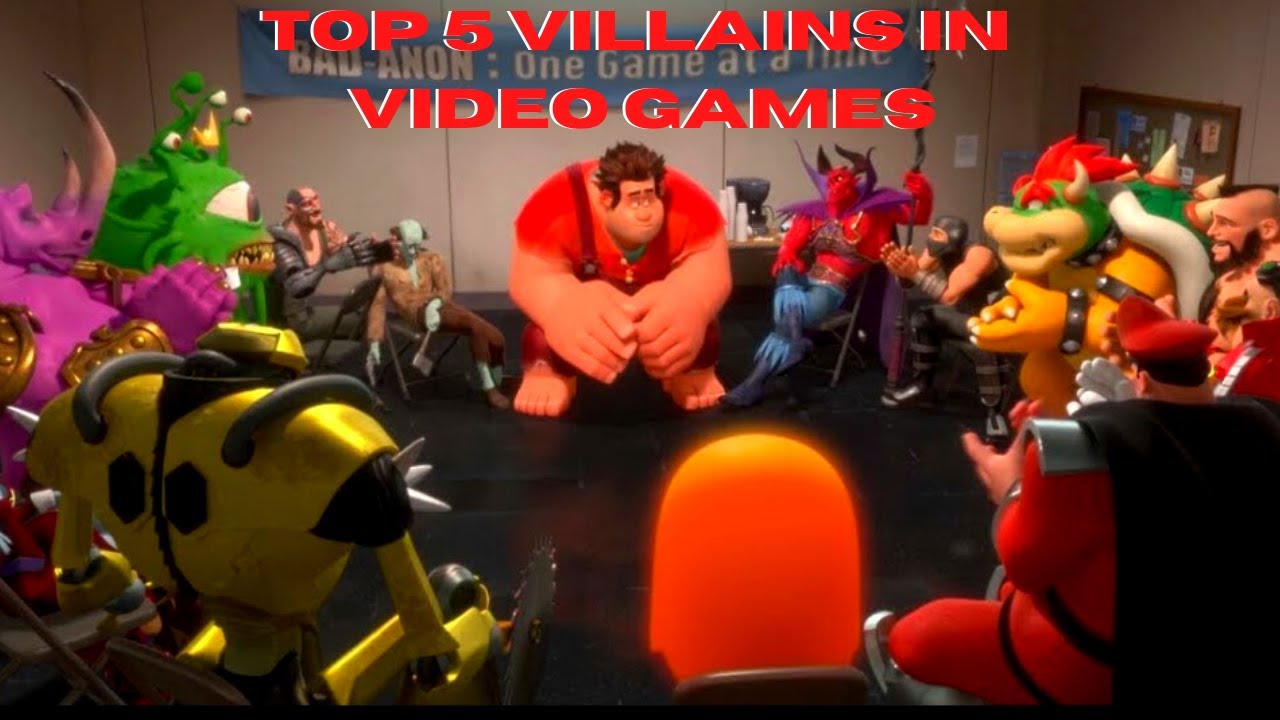 The Tops - TOP 5 VILLAINS IN VIDEO GAMES - presented by LASTCALLGAMING