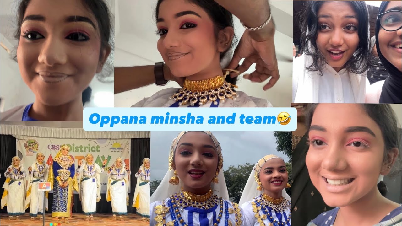 Last Oppana 🥲 MINSHA and team🤣 1st price?? Sahodhaya thotto😭 what happened 