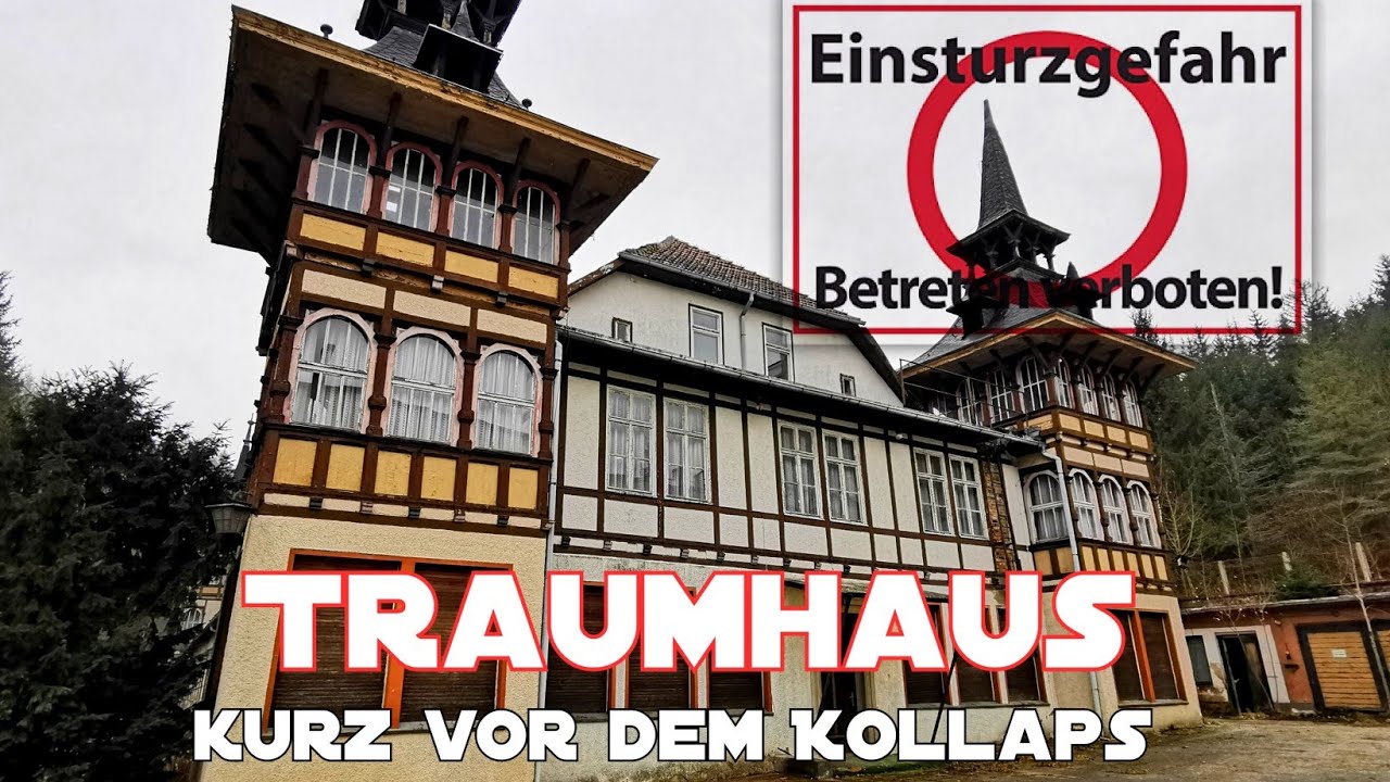 Erholungsheim der Reichsbahn. Traumhaus kurz vor dem Kollaps