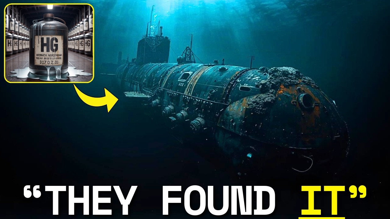 U-864 Sank in 1945 With 67 Tons of Mercury — What Norway Found in 2003 Changed Everything