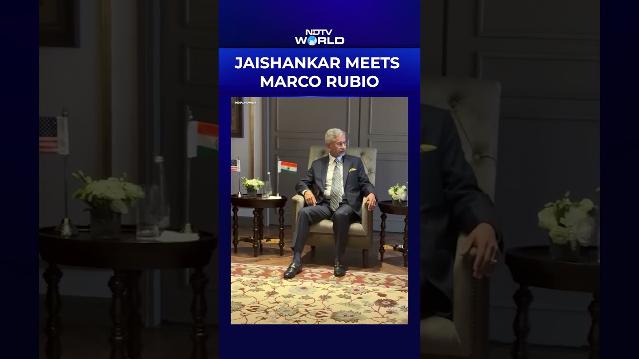 Jaishankar Meets Marco Rubio And UAE Foreign Minister For High-Level Trilateral Talks