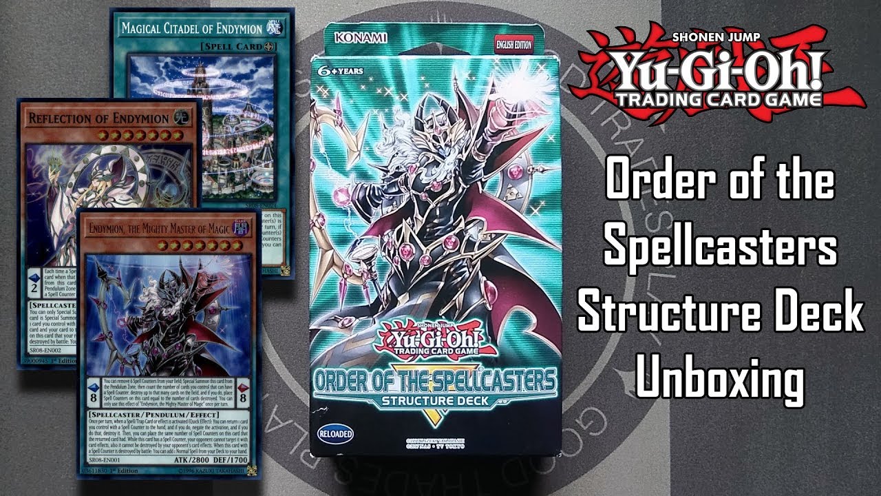 Yu-Gi-Oh! Order of the Spellcasters Structure Deck Unboxing【