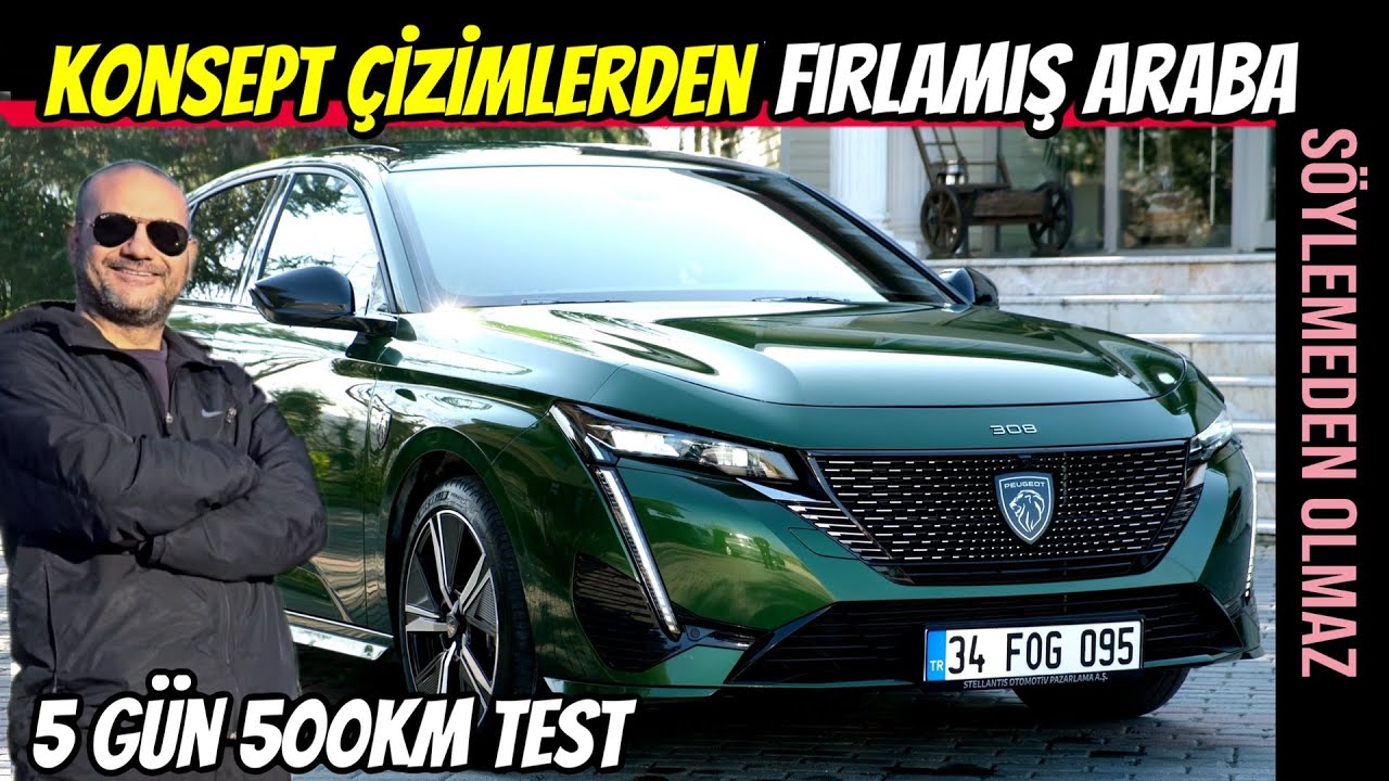 Yeni Peugeot 308 | Şehir İçi - Şehir Dışı Tüketim Testi | 5 Gün 500km Test
