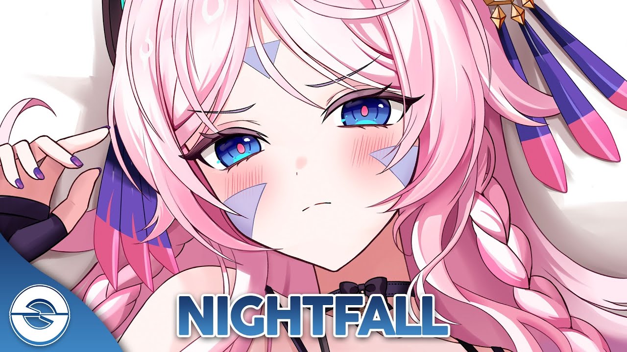 Nightcore - Nightfall (Elektronomia, Lunaar & Caroline) (Lyrics)