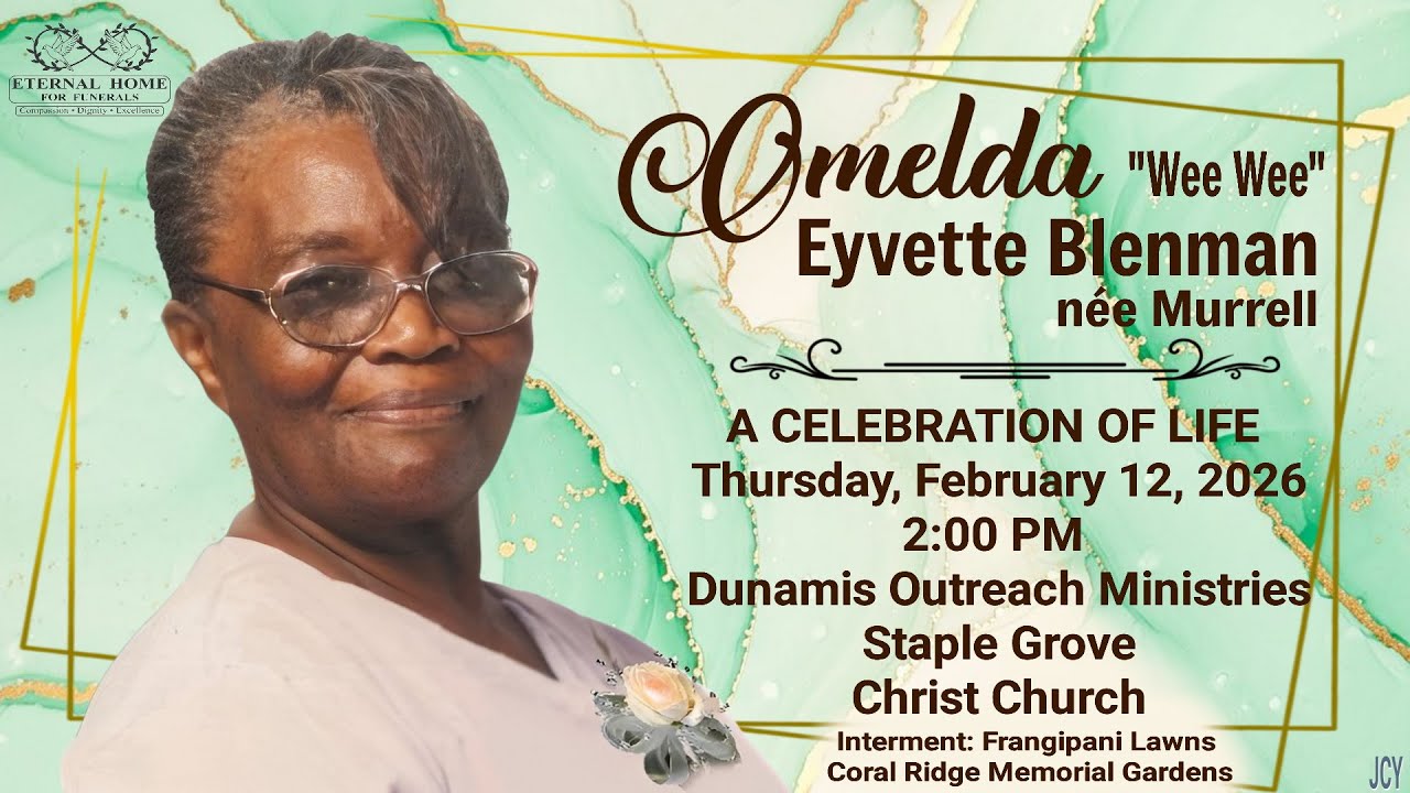 A Service of Thanksgiving for the Life of Omelda Blenman