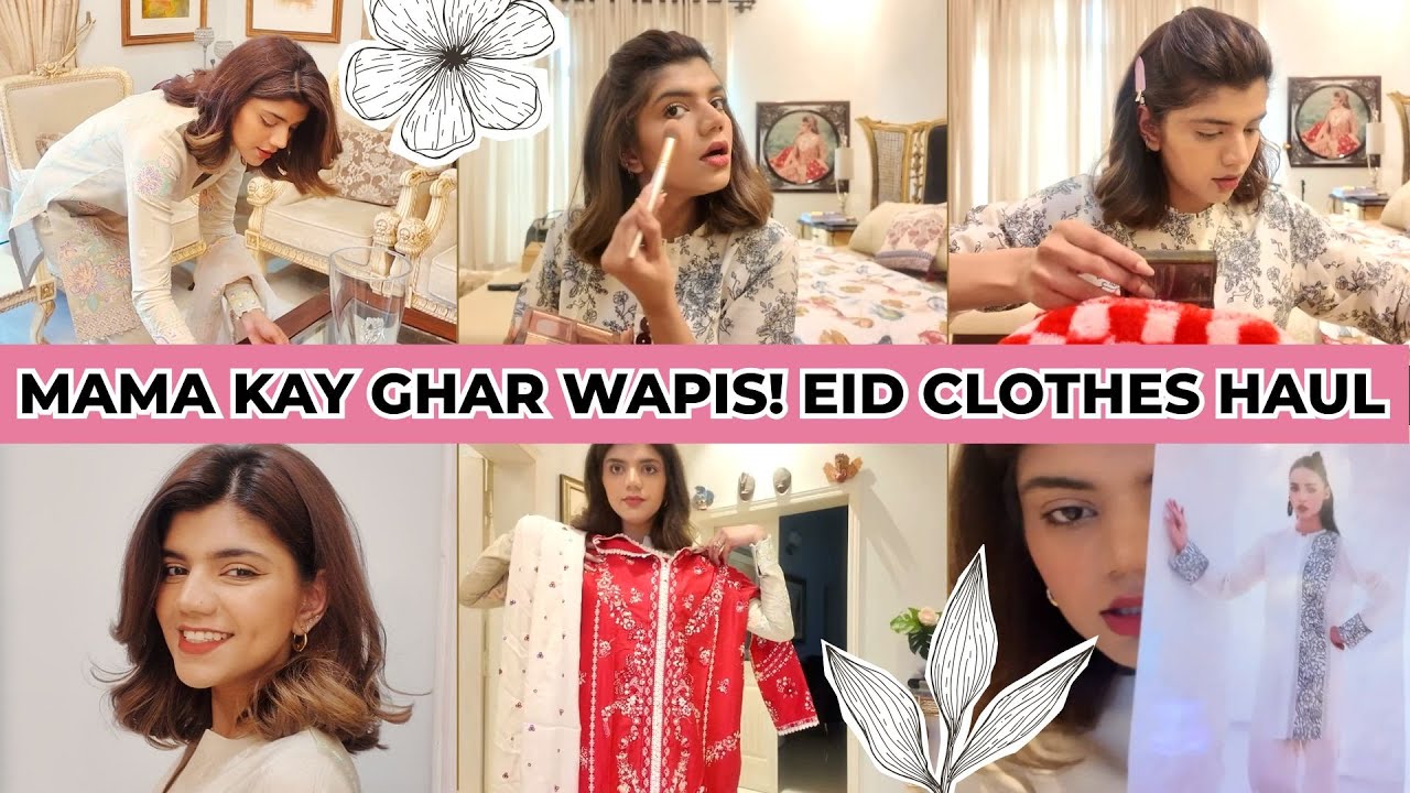 MAMA KAY PAS WAPIS!! EID CLOTHES OPTIONS - Vlog