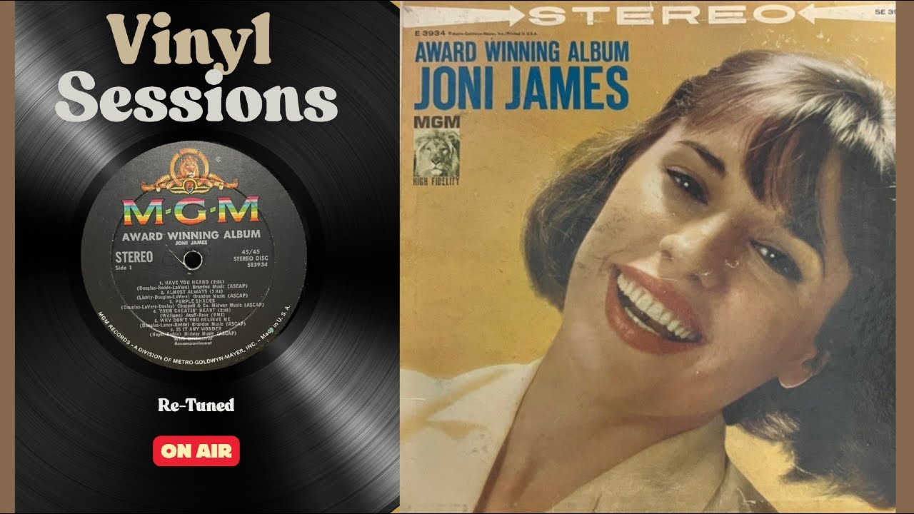 CHILL EVENING LISTEN 📀 Joni James – Award Winning Album (1960s, Stereo Vinyl LP)