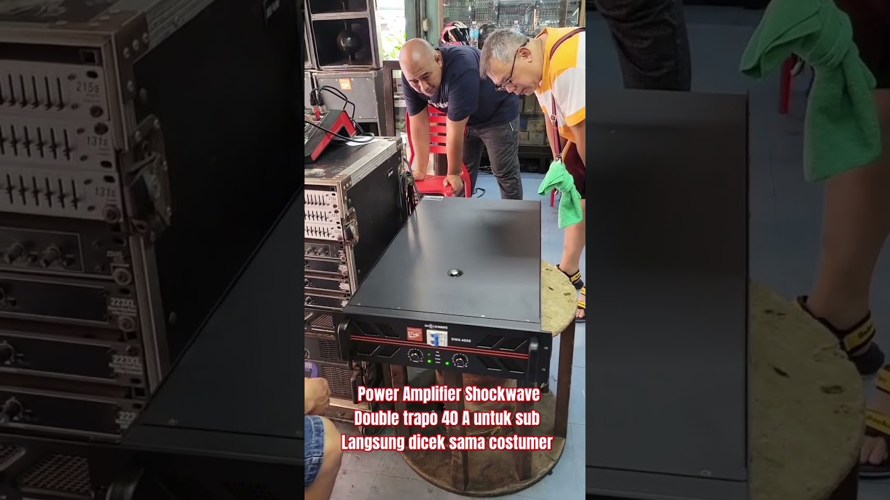 Power amplifier Shockwave by thailand #power #audio #sound #soundsystem
