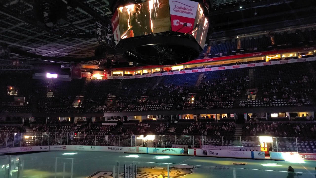 Calgary Roughnecks Home Opener Team Introductions NLL 2021-22 Season