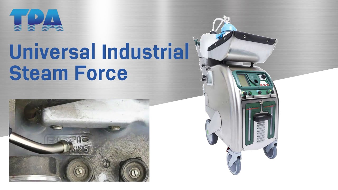 High pressure steam cleaner with vacuum for industrial cleaning Universal