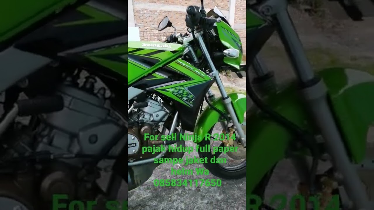Dijual Ninja R 2014