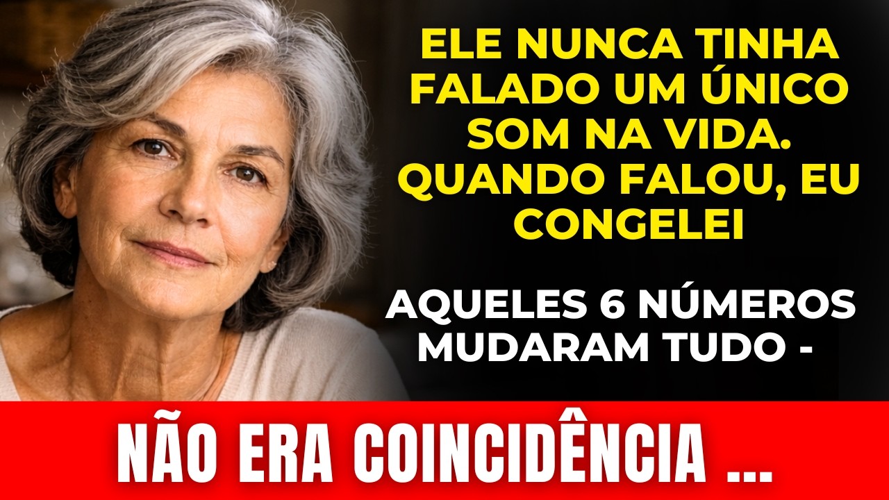 Meu Filho Autista Falou Pela Primeira Vez na Vida - Não Foram Palavras, eram 6 Números. Joguei...