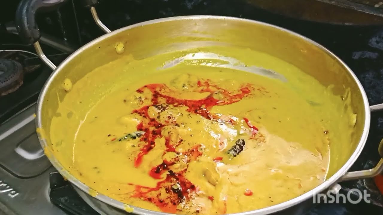 Kadhi tadke wali 😋😜
