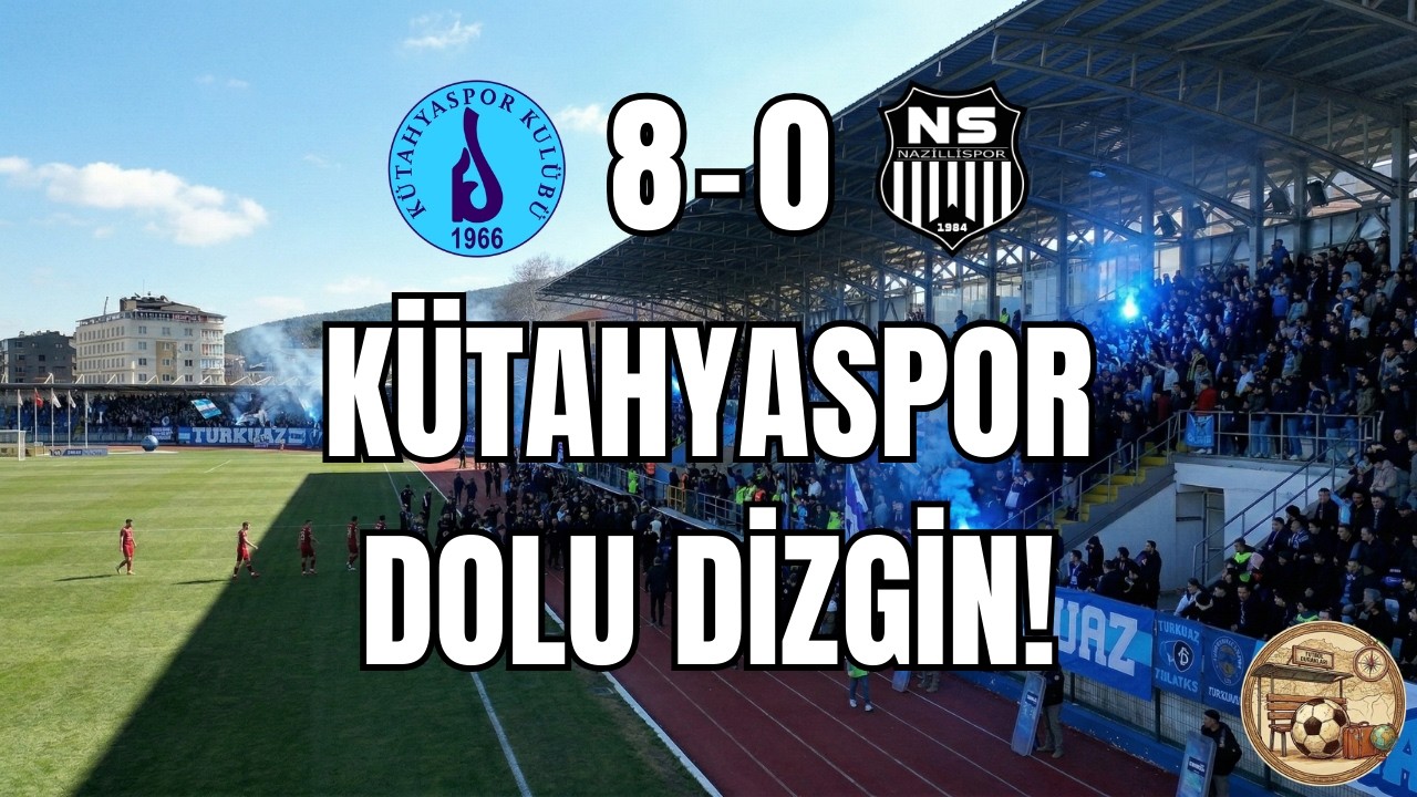 KÜTAHYA ŞAMPİYONLUĞA HAZIR! | Kütahyaspor - Nazillispor Maç Vlog